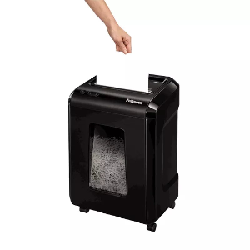 Fellowes Powershred 92Cs Καταστροφέας εγγράφων σταυρωτής κοπής, 4 x 38 mm, P-4, Μαύρο