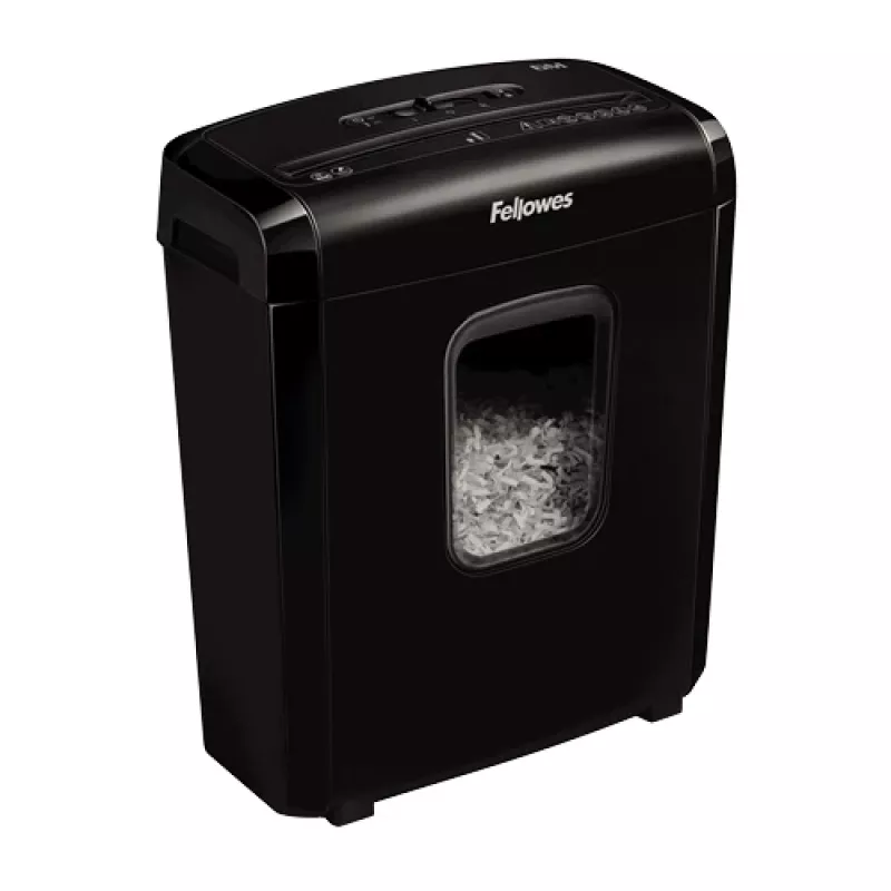 Fellowes Powershred 6M Καταστροφέας εγγράφων μικροκοπής Μαύρο