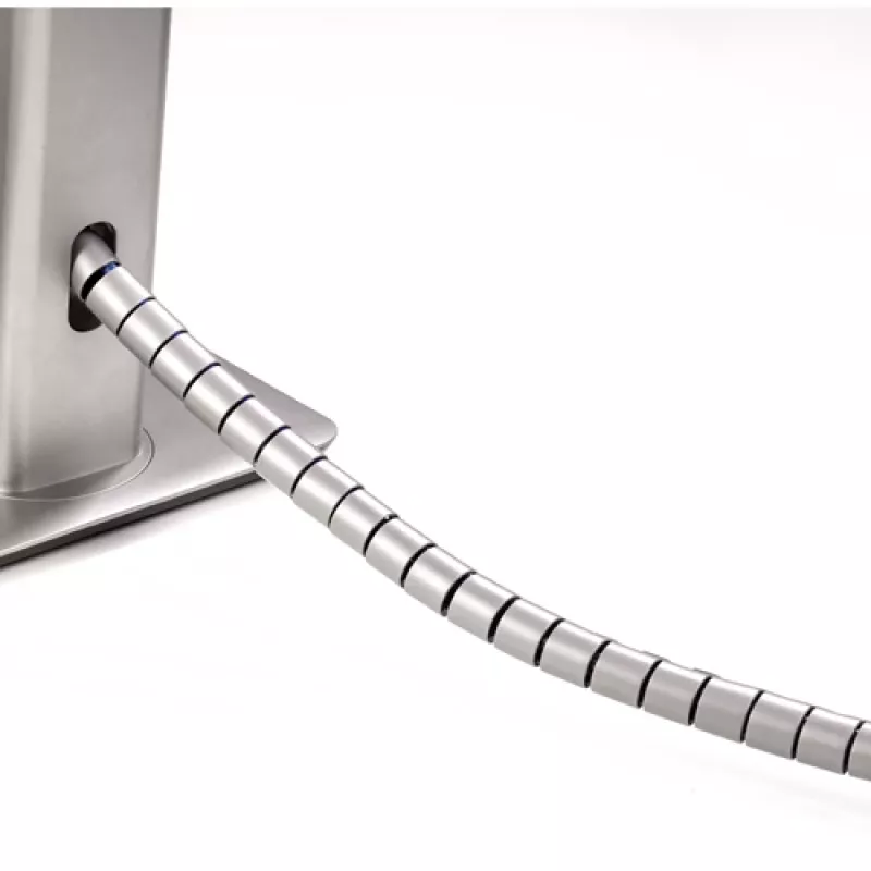 Fellowes CableZip Εύκαμπτος σωλήνας καλωδίων δαπέδου Ασημί 1 τεμ.