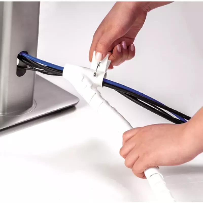 Fellowes CableZip Κανάλι καλωδίων δαπέδου Λευκό 1 τεμ.