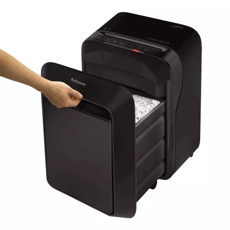 Fellowes LX Series Powershred LX211 Καταστροφέας εγγράφων μικροκοπής Μαύρο