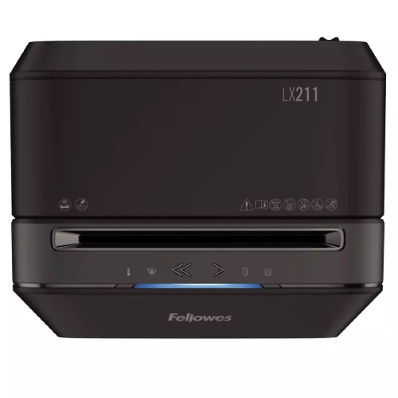 Fellowes LX Series Powershred LX211 Καταστροφέας εγγράφων μικροκοπής Μαύρο
