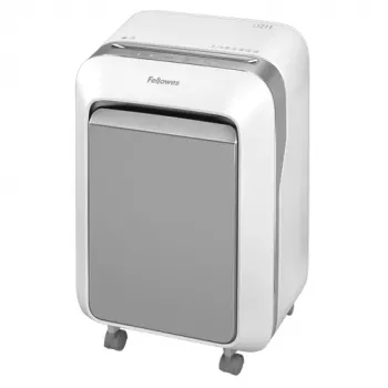 Fellowes LX Series Powershred LX21 Καταστροφέας εγγράφων μικροκοπής Γκρι, Λευκό