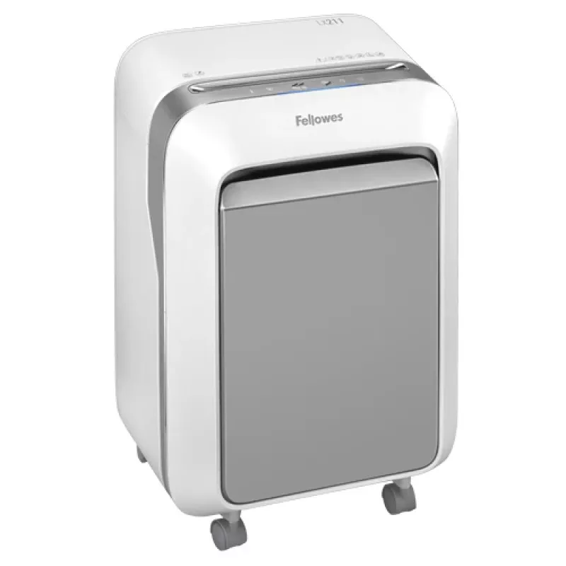 Fellowes LX Series Powershred LX21 Καταστροφέας εγγράφων μικροκοπής Γκρι, Λευκό