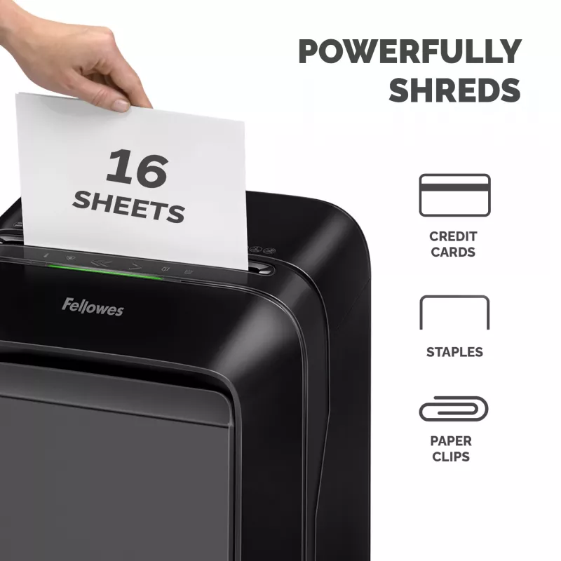 Fellowes LX Series Powershred LX210 Καταστροφέας εγγράφων Μαύρο