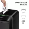 Fellowes LX Series Powershred LX220 Καταστροφέας εγγράφων 65 dB Μαύρο