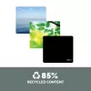 Fellowes Earth Series Mouse pad - Μαύρο, Μαύρο, Μονόχρωμο, Αντιολισθητική βάση