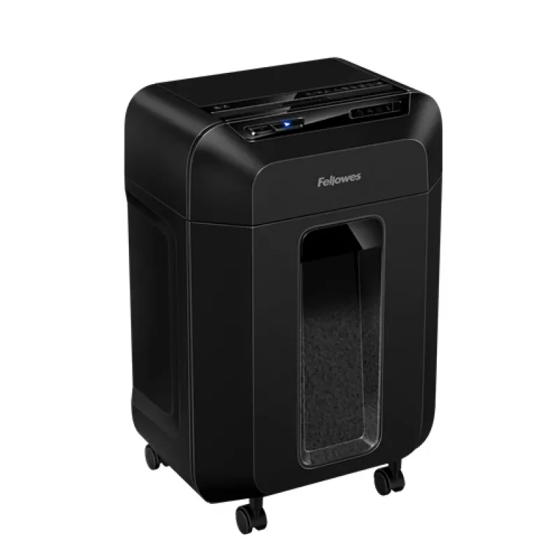 Fellowes Automax 80M Καταστροφέας εγγράφων κοπής σωματιδίων 22 cm Μαύρο