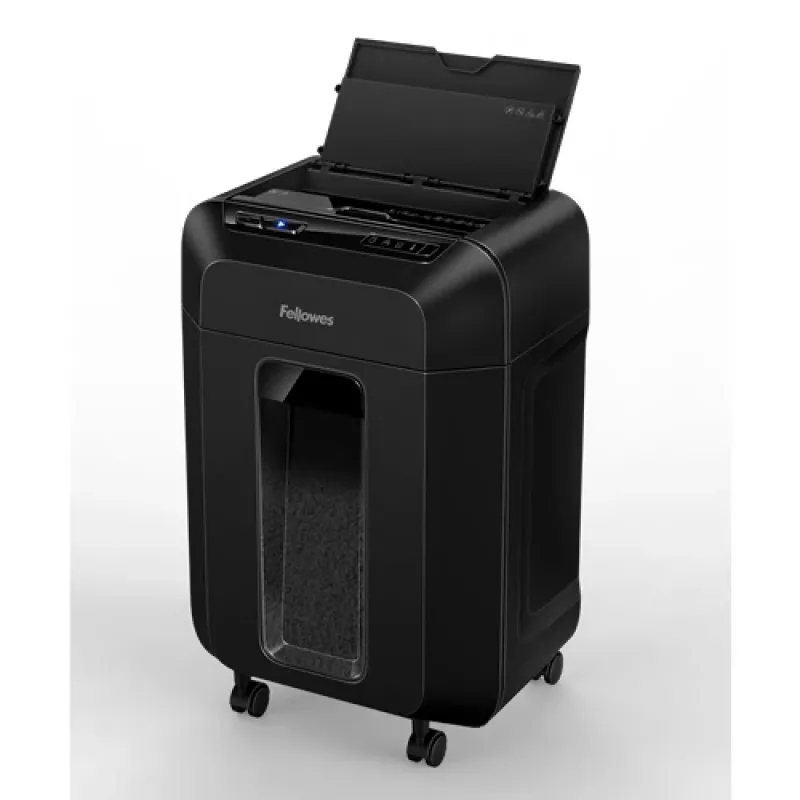 Fellowes Automax 80M Καταστροφέας εγγράφων κοπής σωματιδίων 22 cm Μαύρο