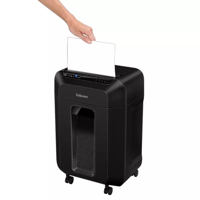 Fellowes Automax 80M Καταστροφέας εγγράφων κοπής σωματιδίων 22 cm Μαύρο