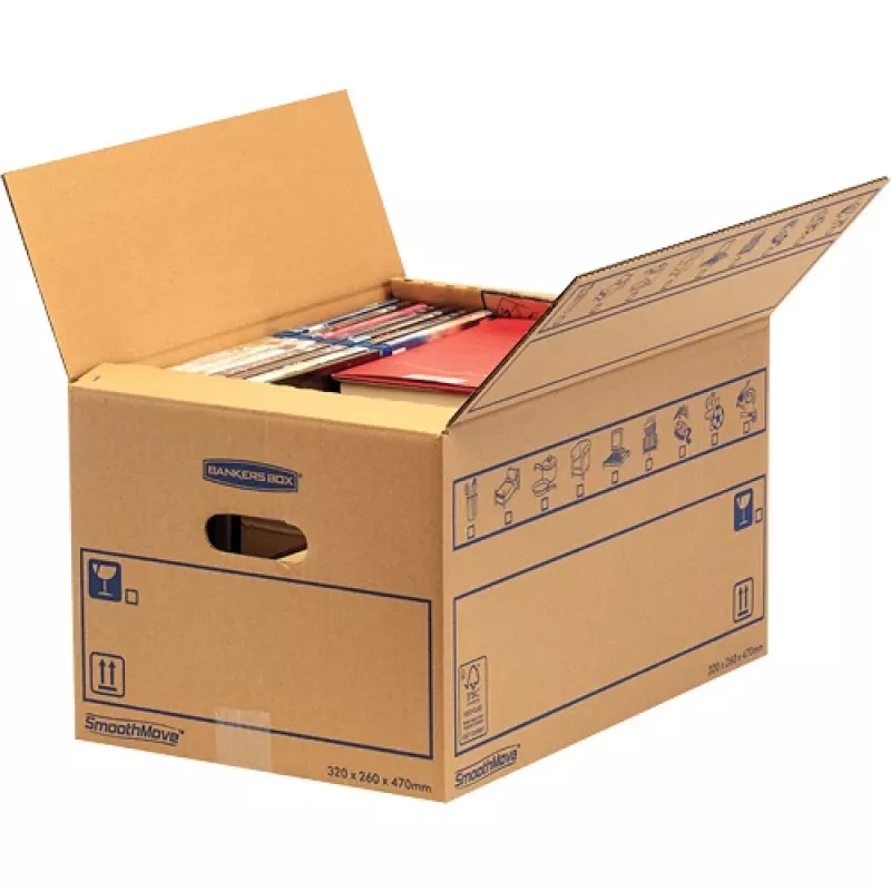 Fellowes 6203601 Κουτί αποθήκευσης Ορθογώνιο Χαρτόνι Φυσικό