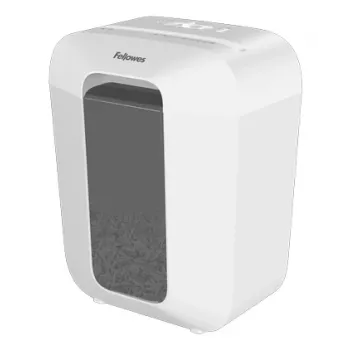 Fellowes LX Series Powershred LX50 (λευκό) Καταστροφέας εγγράφων τεμαχιδίων – πατενταρισμένη κλειδαριά ασφαλείας