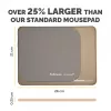 Fellowes Breyta (New) XL Mousepad Άμμος, Άμμος, Μονόχρωμο, Αντιολισθητική βάση