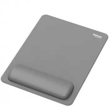 Fellowes Breyta XL Στήριξη παλάμης για mouse pad XL Στήριξη καρπού για mouse pad με αντιβακτηριδιακή προστασία Εργονομικό mouse pad γκρι