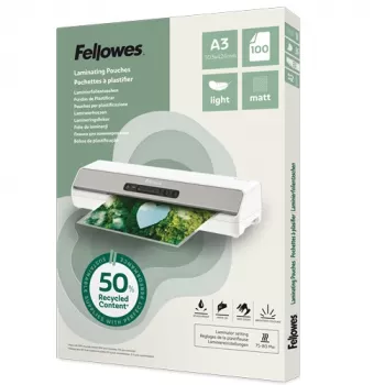 Fellowes 100143436 Φύλλα πλαστικοποίησης 100 τεμ.