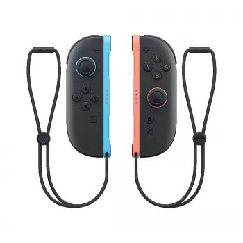 Nintendo Joy-Con 2 (L)/(R) Ανοιχτό μπλε/Ανοιχτό κόκκινο, Joystick, Nintendo Switch 2, Πλήκτρο λήψης, Σταυρός κατεύθυνσης, Πλήκτρο Home, Αναλογικό / Ψηφιακό, Ασύρματο, Bluetooth