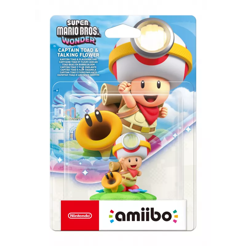 Nintendo Amibo Captain Toad & Talking Flower διαδραστική φιγούρα παιχνιδιού