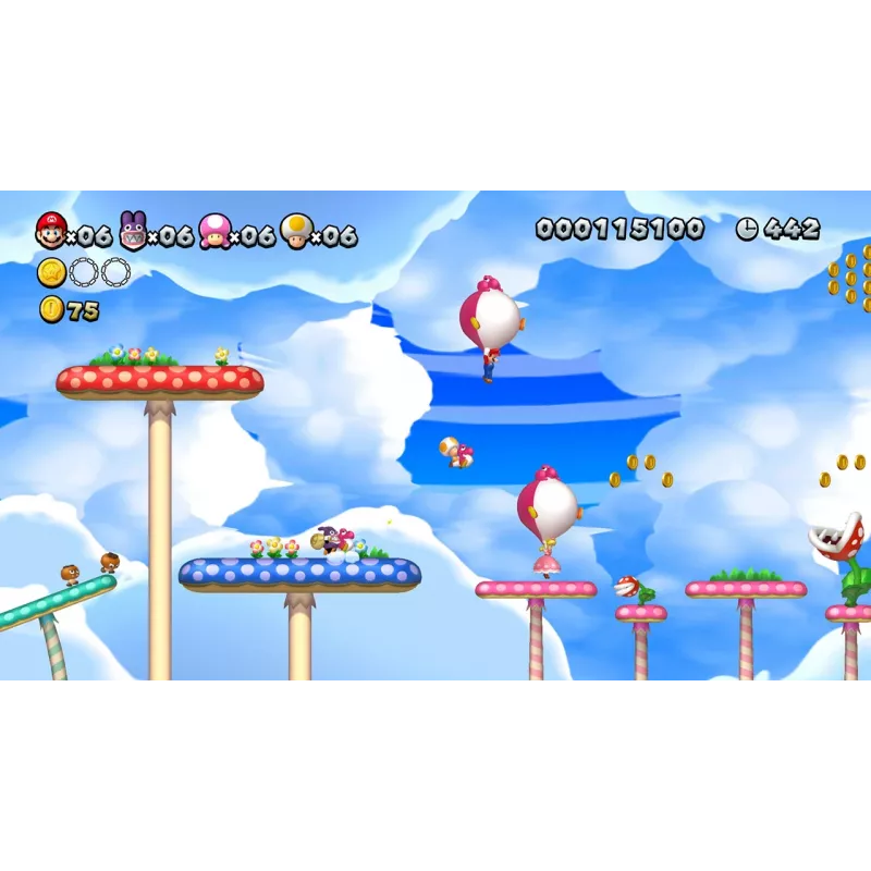 Nintendo New Super Mario Bros. U Deluxe, Switch Γερμανικά, Αγγλικά Nintendo Switch