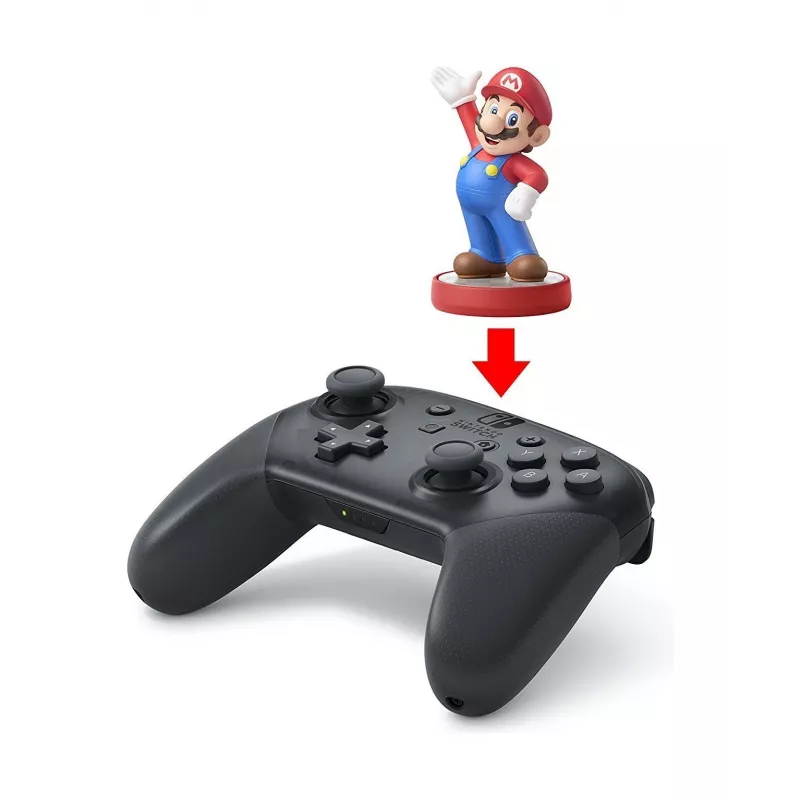 Nintendo Switch Pro Χειριστήριο Μαύρο Bluetooth Gamepad Αναλογικό / Ψηφιακό Nintendo Switch, PC