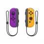 Gamepad NINTENDO Joy-Con ασύρματο Bluetooth για Nintendo Switch — Μαύρο/Πορτοκαλί/Μωβ, αναλογικό/ψηφιακό, D-pad