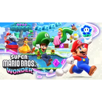 Nintendo Super Mario Bros. Wonder Standard Γερμανικά, Ολλανδικά, Αγγλικά, Ισπανικά, Γαλλικά, Ιταλικά, Ιαπωνικά, Κορεατικά, Πορτογαλικά, Ρωσικά Nintendo Switch