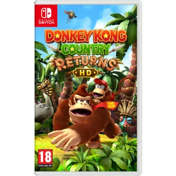 Nintendo Donkey Kong Country Returns HD, Nintendo Switch, λειτουργία multiplayer, RP (Rating Pending)