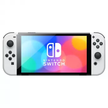 Nintendo Switch OLED φορητή κονσόλα παιχνιδιών 17,8 cm (7 inch) 64 GB οθόνη αφής Wi-Fi μαύρο, λευκό