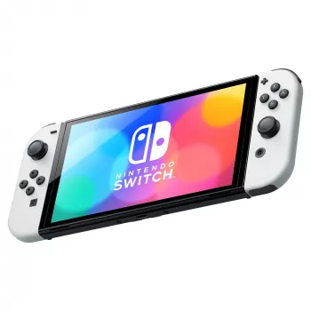 Nintendo Switch OLED φορητή κονσόλα παιχνιδιών 17,8 cm (7 inch) 64 GB οθόνη αφής Wi-Fi μαύρο, λευκό