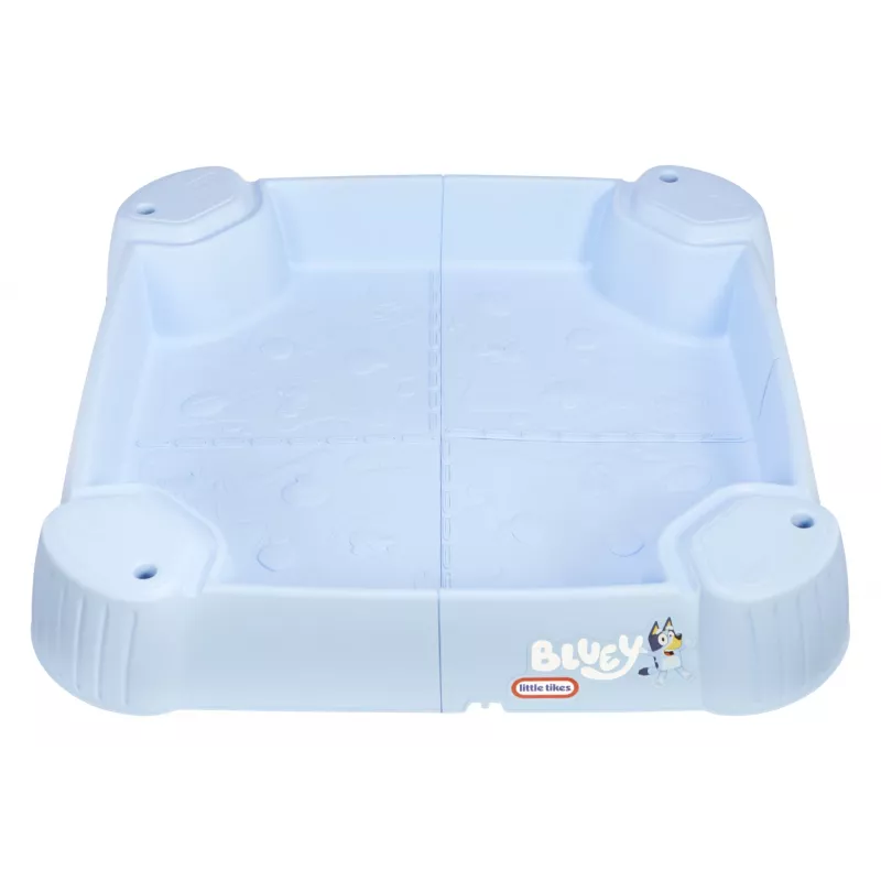 Little Tikes Bluey Beach Day sandbox, τετράγωνο, πλαστικό, μπλε, sandbox