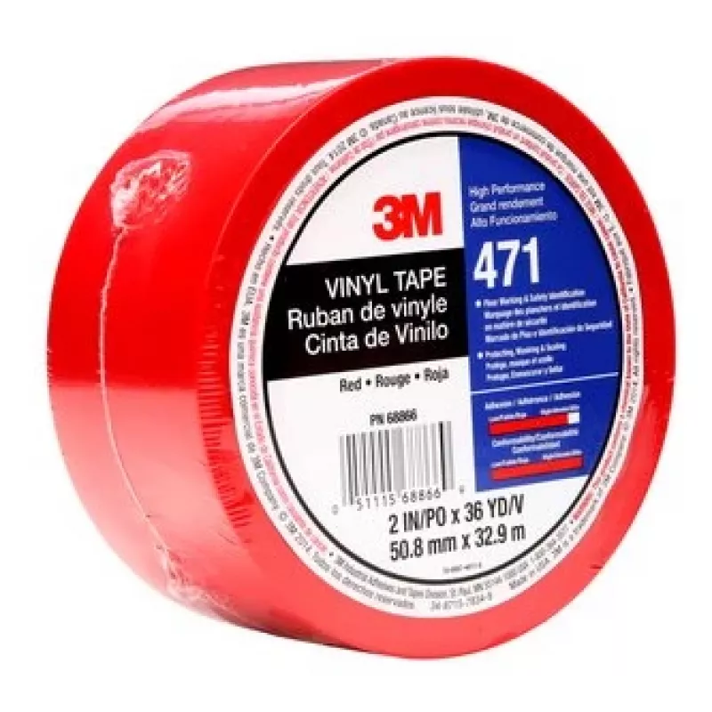 3M 471 32,91 m βινύλιο κόκκινο