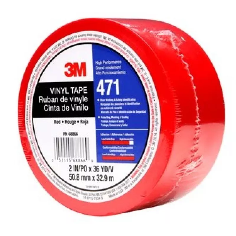 3M 471 32,91 m βινύλιο κόκκινο
