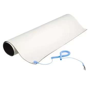 StarTech.com 61x70cm Μπεζ Αντιστατικό χαλάκι γραφείου, Αντιστατικό χαλάκι δαπέδου, Μπεζ, 700 mm, 600 mm, 2 mm, 810 g