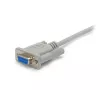 StarTech.com Καλώδιο Σειριακό Null Modem Cross Wired DB9 σε DB25 10 ft - F/M