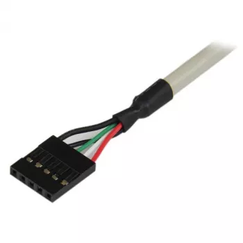 StarTech.com Προσαρμογέας Πλάκας Slot 2 Θυρών USB A Θηλυκό, 2 x IDC, 2 x USB A, 0,286 m, Ασημί