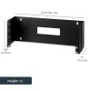 StarTech.com 4HE 19 ιντσών αναδιπλούμενη βάση επιτοίχιας τοποθέτησης για patch panels