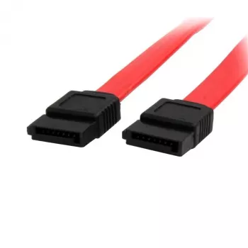 StarTech.com Καλώδιο SATA Serial ATA 18in, 0,457 m, SATA III, SATA 7-pin, SATA 7-pin, Κόκκινο, Ίσιο