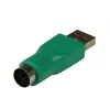 StarTech.com Προσαρμογέας Ποντικιού PS/2 σε USB Αντικατάστασης - F/M, PS/2, USB, Πράσινο