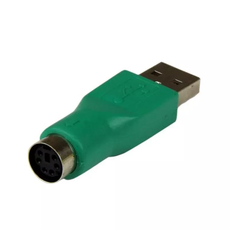 StarTech.com Προσαρμογέας Ποντικιού PS/2 σε USB Αντικατάστασης - F/M, PS/2, USB, Πράσινο