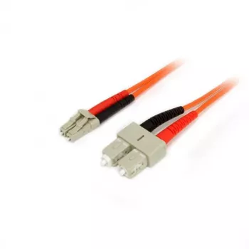StarTech.com Καλώδιο Οπτικών Ινών 1m - Multimode Duplex 50/125 - LSZH Patch Cord - LC/SC