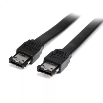 StarTech.com Καλώδιο eSATA Εξωτερικό Θωρακισμένο 3 ft M/M, 0,9 m, eSATA, eSATA, eSATA, Βύσμα/Βύσμα, Μαύρο