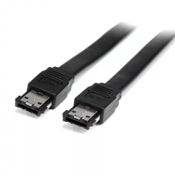 StarTech.com Καλώδιο eSATA Εξωτερικό Θωρακισμένο 1,8 m M/M, 1,8 m, eSATA, eSATA, eSATA, Βύσμα/Βύσμα, Μαύρο
