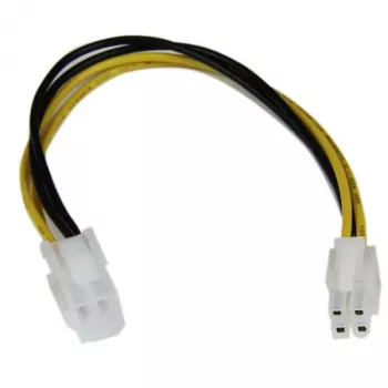 StarTech.com Καλώδιο Επέκτασης Τροφοδοσίας CPU ATX12V 4 Pin P4 8 ίντσες – M/F