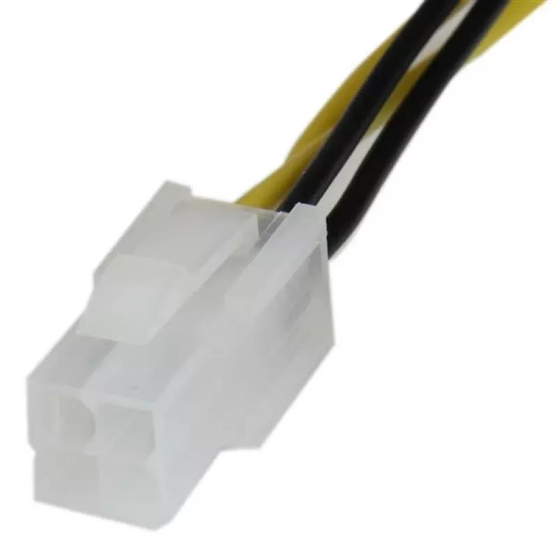 StarTech.com Καλώδιο Επέκτασης Τροφοδοσίας CPU ATX12V 4 Pin P4 8 ίντσες – M/F