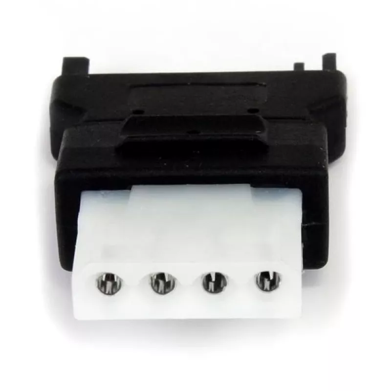 StarTech.com Καλώδιο τροφοδοσίας SATA σε LP4, SATA (15 ακίδων), LP4 (4 ακίδων), μαύρο
