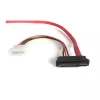 StarTech.com Καλώδιο SAS 29-Pin σε SATA 18 inch με τροφοδοσία LP4