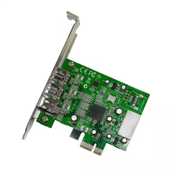 StarTech.com Προσαρμογέας κάρτας FireWire 3 θυρών 2b 1a 1394 PCI Express