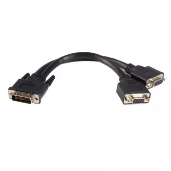StarTech.com Καλώδιο LFH 59 αρσενικό σε διπλή υποδοχή VGA DMS 59 8 inch