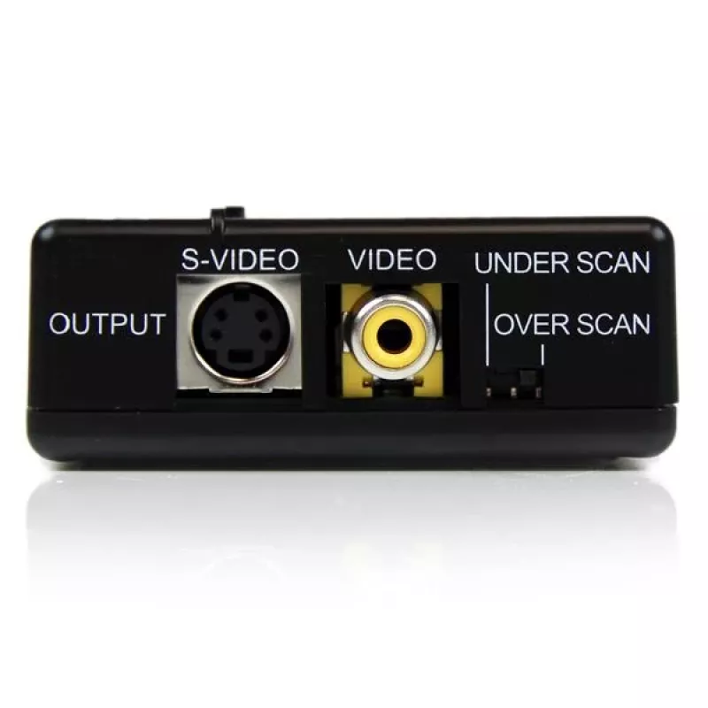 StarTech.com Μετατροπέας υψηλής ανάλυσης VGA σε Composite (RCA) ή S-Video – PC σε TV