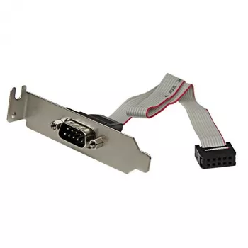 StarTech.com Πλάκα υποδοχής 9 Pin Σειριακό αρσενικό σε 10 Pin Motherboard Header LP