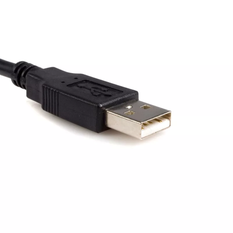 StarTech.com ICUSB128410 καλώδιο προσαρμογέα USB σε παράλληλο εκτυπωτή 10 ft (3 m), M/M, μαύρο